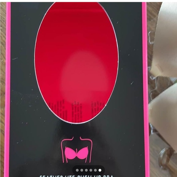 NEW ⭐️ La Senza, Feather-lite Backless Push up Bra, size A, Rose Tan - Picture 8 of 9